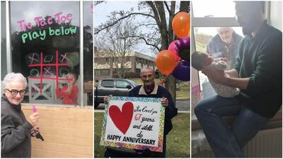 These may be trying times, but there have been plenty of heartwarming moments shared on the internet since the outbreak of the coronavirus. Facebook / Twitter