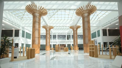 Inside the Sharjah Book Authority. Photo: Ruel Pableo for The National