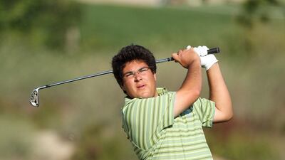 DUBAI, UNITED ARAB EMIRATES - JANUARY 30: Khalid Yousef of the United Arab Emirates hits his second shot to the 9th hole during the second round of the 2009 Dubai Desert Classic on the Majilis Course at the Emirates Golf Club on January 30, 2009 in Dubai, United Arab Emirates (Photo by David Cannon/Getty Images) *** Local Caption *** GYI0056612086.jpg