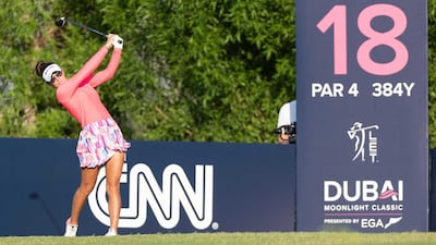 Maria Fassi leads the Dubai Moonlight Classic presented by EGA after the opening round by one stroke. Courtesy Ladies European Tour