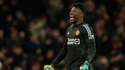 MANCHESTER UNITED RATINGS: Onana. Didn’t come out for Villa’s opening goal and picked the goal out for the second time after 27 minutes. Soft goals. Played long balls over the top and assisted the attack. Top save on 62. Fine ball to Garnacho on 63. AP