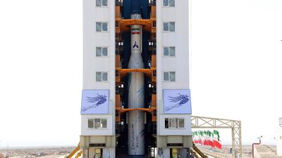 The US says Iran's missile programme remains a 'significant proliferation concern'. AP