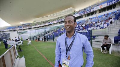 Fahad Akhlaq, is Abu Dhabi Cricket Club’s project manager. Sammy Dallal / The National