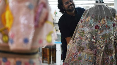 Nature has been the designer's most enduring source of inspiration. He first started sketching blooming flowers and natural scenery around his rural hometown when he was 10