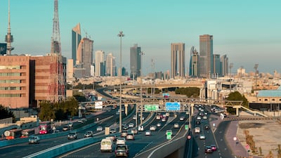 The Kuwait City skyline. The majority of people in the Gulf country seeking asylum are stateless people, known as the 'bidoon'. Bloomberg