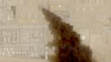A satellite image shows smoke rising the site of an attack on an oil facility in Jizan, Saudi Arabia. Reuters