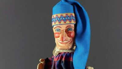 Kasperle, a hand-carved traditional puppet from Germany. Courtesy Berlin State Museum