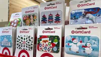 In a July survey, consumer finance company Bankrate found that 47 per cent of US adults had at least one unspent gift card or voucher. AP