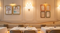 Visiting the pastel Pinterest-decorated restaurant feels like stepping into a garden. Photo: Josette