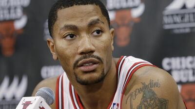 Derrick Rose could be out of the NBA indefinitely. Nam Y Huh / AP Photo