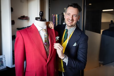 Michael Frackowiak made an unlikely career switch from electrical engineering to high fashion. Photo: Darren Robinson Photography