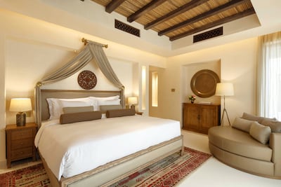 This UAE residents’ package includes breakfast alongside lunch or dinner at selected restaurants. Photo: Al Wathba, a Luxury Collection Desert Resort & Spa