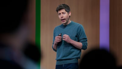 OpenAI chief executive Sam Altman said it was key for companies to mitigate against the threats posed by AI. AFP