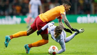 Patrick Van Aanholt 7 - Had a powerful left footed strike from distance that swerved just inches over the bar. He worked hard all night and ran himself into the ground for his team. AFP