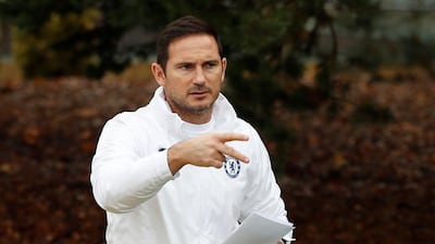 Chelsea manager Frank Lampard. Reuters