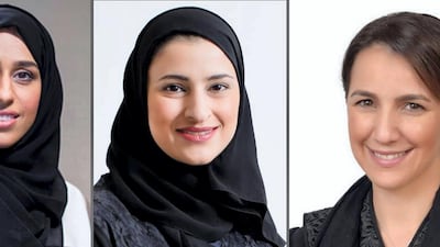 The new faces include Hessa Buhumaid (l) and Sara Al Amiri (r)
