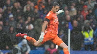 SOUTHAMPTON PLAYER RATINGS: Alex McCarthy – 7. Can’t be blamed for any of the conceded goals and made several vital saves, none more so than his strong hand to deny Werner. AP Photo