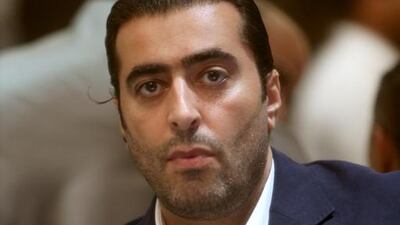 Actor Baseen Yahkour at the Suhoor at Hawksbill Restaurant for Suhoor.