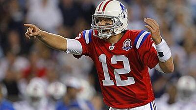 Tom Brady was his dynamic self leading the Patriot's attack.