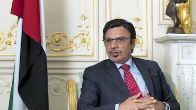 UAE Ambassador Sulaiman Al Mazroui at his office in London. Stephen Lock for the National