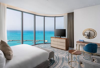 All rooms at the Regal Heights Hotel come with views over the Mediterranean Sea or surrounding El Alamein City. Photo: Regal Heights Hotel