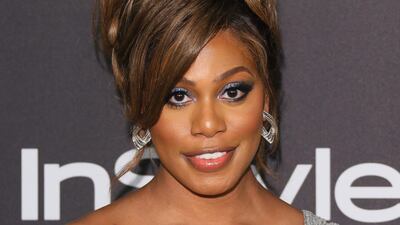 Laverne Cox has made a name for herself on 'Orange is the New Black', but previously she hosted VH1 makeover television series 'Transform Me'. AFP