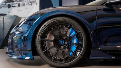 The front wheel on the Pur Sport.