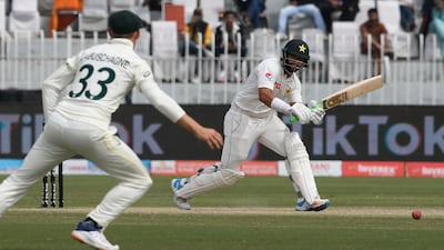 Pakistan's Imam-ul-Haq finished the match unbeaten on 111. AFP