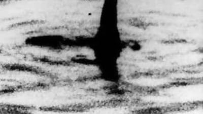 This world-famous photo of the Loch Ness monster in Scotland was revealed as a fake 60 years after it was taken.