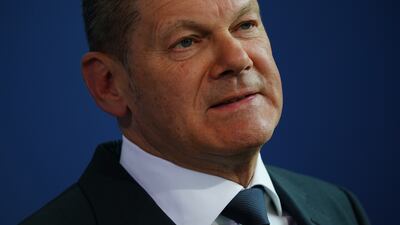 Critics say German Chancellor Olaf Scholz has been dragging his feet on sending heavy weapons to Ukraine for weeks. EPA