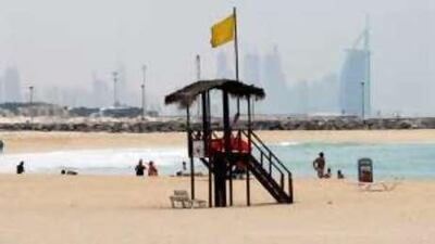 A Royal Life Saving Society member says open beaches, such as Jumeirah, should have at least six lifeguards.