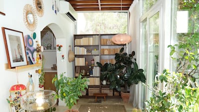 A reading area