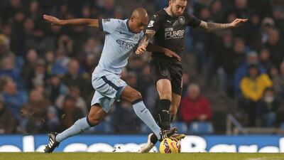 Centre midfield: Fernandinho, Manchester City: Scored a belated first goal of the season in some style and performed energetically in the 2-2 draw with Burnley. (Photo: Phil Noble / Reuters)