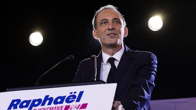 Raphael Glucksmann, European MP and Place Publique co-president, won with 66% of the vote. EPA