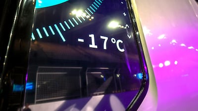 The company showcased its driverless and cold-chain technology