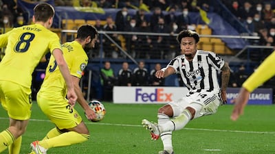 Weston McKennie – 8. Cut inside to pass and linked well with his forwards. Subbed off due to an injury, which brought an unfortunate end to a good game for the midfielder. Juventus’ second best attacking threat after Vlahovic. AFP