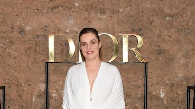 Actress Emmanuelle Seigner attends the Christian Dior Cruise 2020 show in Marrakech. Getty Images