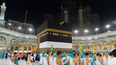 Pilgrims have begun to gather in Makkah in preparation of the start of Hajj next month.