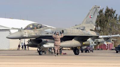 The fighter jets returned safely to base.