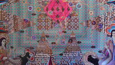 Asad Faulwell. Les Femmes D’Alger #68. 2016. Courtesy Lawrie Shabibi and Asad Faulwell