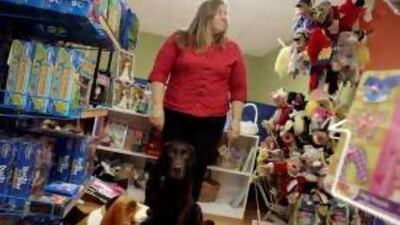 Christine Finnie has seen a drop in customers at Whimsical Gallerie, her Main Street gift shop in Manassas, Virginia.