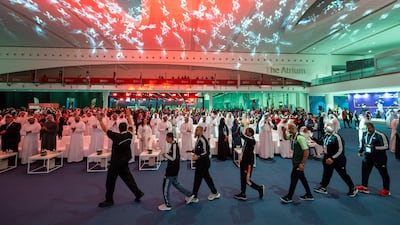 The spectacular opening ceremony at Adnec