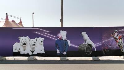 Meraas came under heavy criticism for hosting The Latino Circus at Last Exit Al Khawaneej Dubai. Reem Mohammed / The National