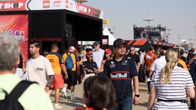 Fans arrive for the 2025 Abu Dhabi Grand Prix