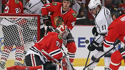 Antti Raanta made his first NHL shutout on Monday night. Jonathan Daniel / Getty Images / AFP