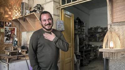 Alaa Hilu, a selftrained upcycler. Heidi Levine for The National