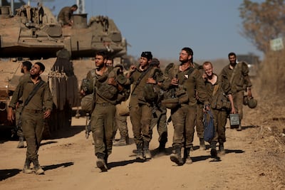 Israeli soldiers. EPA