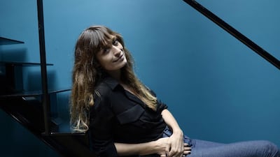 Former french top model, Caroline de Maigret, is one of the four co-authors of the book How to be a Parisian. Stephane De Sakutin / AFP Photo