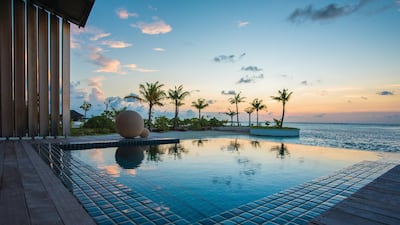 The rendering of the pool at the Blue Amber development in Zanzibar Blue Amber. Courtesy Blue Amber