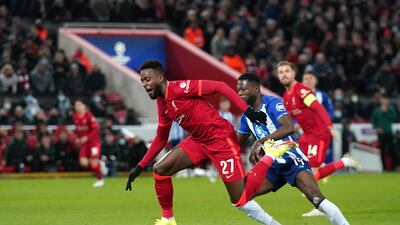 Divock Origi - 7: The Belgian replaced Mane in the 72nd minute and was full of running. His control was excellent and his directness scared the defence. PA